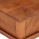 vidaXL Meuble TV 110x40x41 cm Bois d'acacia massif