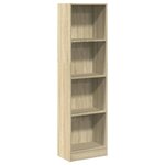 vidaXL Bibliothèque chêne sonoma 40x24x143 cm bois d'ingénierie