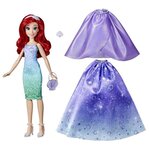 DISNEY PRINCESSES - Life - Poupée mannequin Ariel - 10 combinaisons de tenues, jouet pour enfants des 3 ans