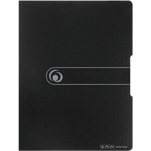 Protège-documents easy orga to go, format A4, 20 Noir HERLITZ