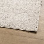vidaXL Tapis shaggy PAMPLONA poils longs moderne crème 140x200 cm