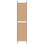 vidaXL Paravent en 3 panneaux Beige 150 x 220 cm Tissu