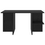 vidaXL Table basse Chêne noir 87 x 50 x 45 cm Bois d’ingénierie