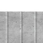 vidaXL Meuble TV Gris béton 147 x 34 5 x 32 cm Bois d'ingénierie