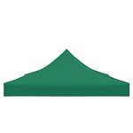 vidaXL Toit de tente de réception 4x3 m Vert 270 g/m²