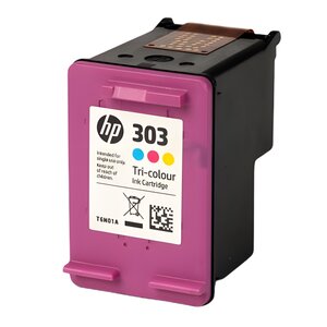 Cartouche d'encre authentique HP 303 Couleur - programme SECOND