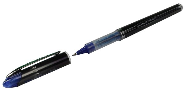 Roller encre liquide Vision Elite UB205 Pte Fine 0,5mm Bleu UNIBALL