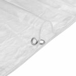vidaXL Couverture pour plantes Transparent 5 x 10 m PVC