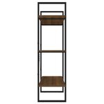 vidaXL Bibliothèque Chêne marron 100x30x105 cm Bois d'ingénierie