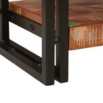 vidaXL Tables console (Set de 2) avec tiroirs - Couleurs variées  en bois massif recyclé