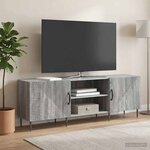 vidaXL Meuble TV Sonoma gris 150 x 31 x 50 cm Bois d'ingénierie