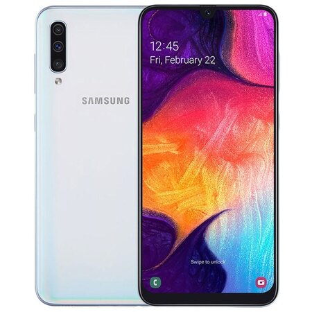 Samsung galaxy a50 dual sim - blanc - 128 go - très bon état