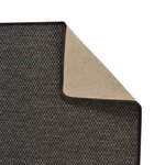 vidaXL Tapis de couloir aspect sisal anthracite 50x250 cm