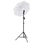 vidaXL Kit de studio photo avec éclairage et boîtes à lumière