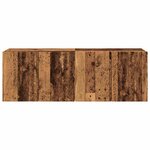 vidaXL Meubles TV muraux 2 Pièces vieux bois 60x30x41 cm