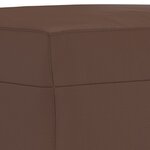 vidaXL Banc Marron 70x35x41 cm Similicuir