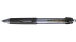Stylo bille POWER TANK SN220 rétractable grip pointe moyenne 1mm Noir UNI-BALL