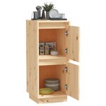 vidaXL Buffet 31 5x34x75 cm Bois massif de pin
