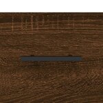 vidaXL Meuble à chaussures chêne marron 30x35x105 cm bois d'ingénierie