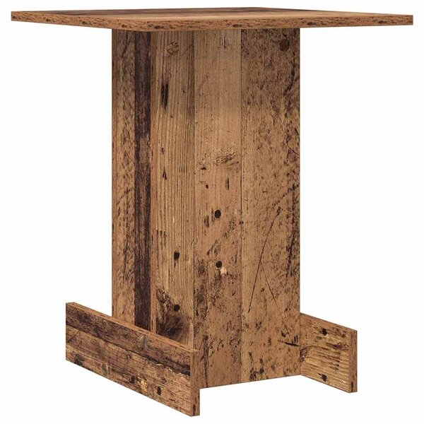 vidaXL Table d'appoint Bois ancien 44 5 x 45 x 55 cm Bois d'ingénierie