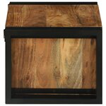 vidaXL Étagère à vin 46 x 35 x 27.5 cm Bois d'acacia massif