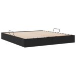 vidaXL Lit de Rangement avec stockage Noir 180 x 200 cm Velours