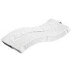 vidaXL Matelas à ressorts ensachés moyen 90x220 cm