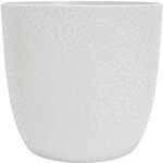 Cache-pot 14 8 Ø 29 5 x 27 1 cm - Blanc ivoire