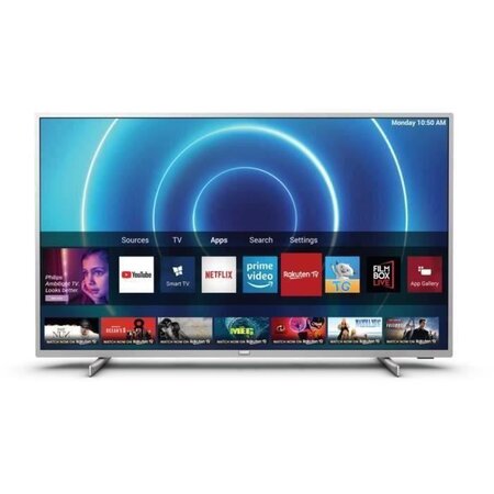 Philips 7500 series 43pus7555/12 tv 109 2 cm (43") 4k ultra hd smart tv wifi argent