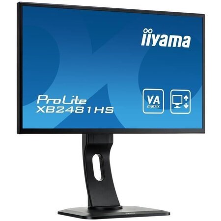 Iiyama prolite xb2481hs-b1 led display 59 9 cm (23.6") 1920 x 1080 pixels full hd noir