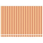 vidaXL Auvent rétractable manuel avec LED Jaune et Orange 450x300 cm