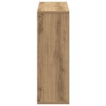 vidaXL Étagère murale chêne artisanal 104x20x58 5 cm bois d'ingénierie