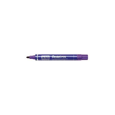 Pentel Marqueur permanent N50, pointe ogive, violet