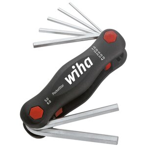 Wiha ensemble de multi-outils hexagonaux 7 pièces pocketstar