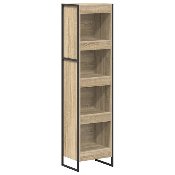 vidaXL Bibliothèque Sonoma 80 x 30 x 155 cm Bois d'ingénierie