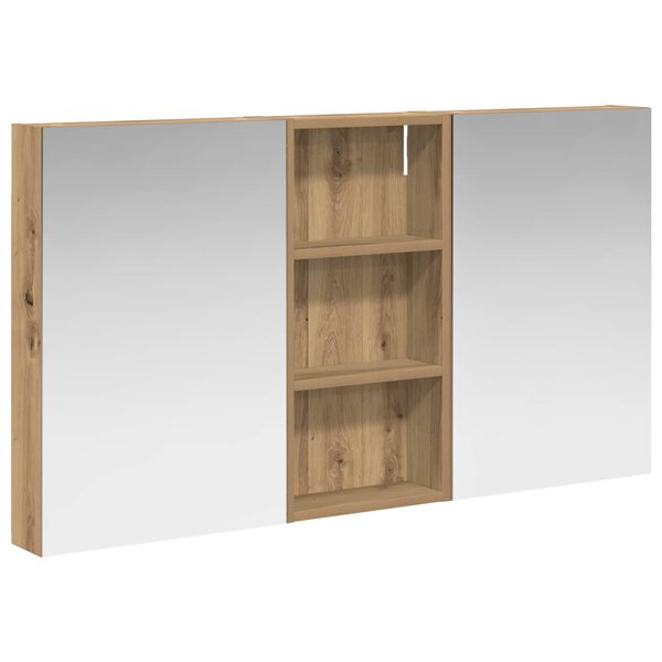 vidaXL Ensemble de Meubles de Salle de Bain 3 Pièces 110 x 10 5 x 60 5 cm
