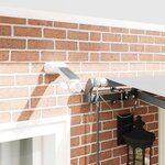 vidaXL Auvent avec Anthracite 3 5 x 2 5 m Métal