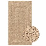 vidaXL Tapis ZIZUR 80x150 cm aspect de jute intérieur et extérieur