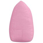 vidaXL Coussin de Dos Rose 140 x 24 x 50 cm tissu