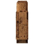 vidaXL Étagère murale vieux bois 159x18x65 cm bois d'ingénierie