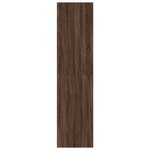 vidaXL Garde-robe chêne marron 30x50x200 cm bois d'ingénierie