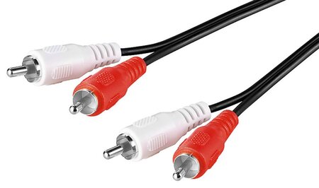 Cable Audio  2 x RCA vers 2 x RCA 1,5m