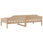 vidaXL Cadre de lit sans matelas 90x200 cm bois de pin massif