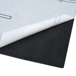 vidaXL Dalles de plancher autoadhésives 5 11 m² PVC noir marbre
