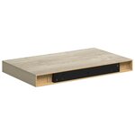 vidaXL Étagère murale flottante chêne 40x23x3 8 cm MDF