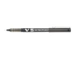 Stylo roller Hi-Tecpoint V5 Encre liquide Pointe Fine Noir PILOT