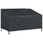 vidaXL Housse de banc de jardin 160 x 100 x 61 / 89 cm Tissu Oxford 420D