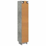 vidaXL Ensemble de Meubles 2 Pièces Gris béton 34 5 x 33 x 90 cm