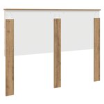 vidaXL Tête de lit Chêne artisanal 140 cm Bois d'ingénierie