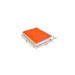 Paquet De 25 Chemises Dos Toilé Forever® 320g/m2 - 24x32cm - Orange - Exacompta